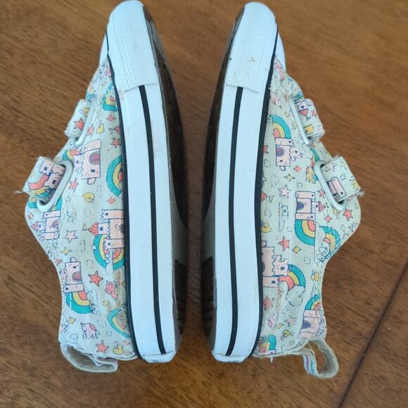 Converse Chuck Taylor All Star Rainbow Castles toddler 7 - Picture 7 of 11